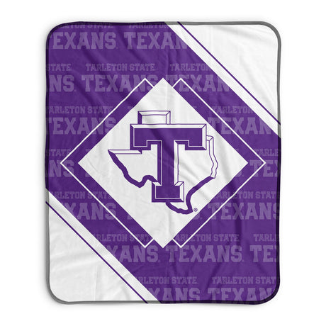 Pixsona Tarleton State Texans Boxed Pixel Fleece Blanket