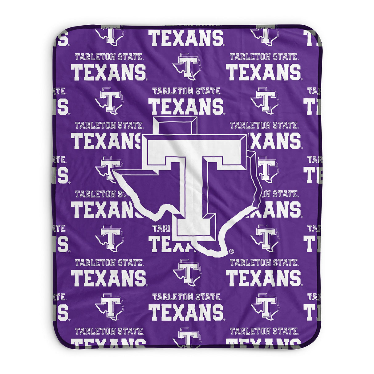 Pixsona Tarleton State Texans Repeat Pixel Fleece Blanket