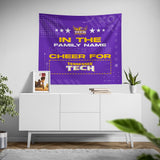 Pixsona Tennessee Tech Golden Eagles Cheer Tapestry | Personalized | Custom