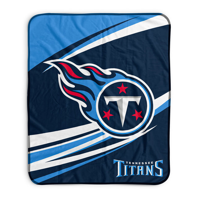 Pixsona Tennessee Titans Velocity Pixel Fleece Blanket