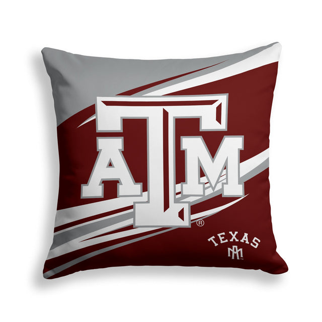 Pixsona Texas A&M Aggies Velocity Throw Pillow