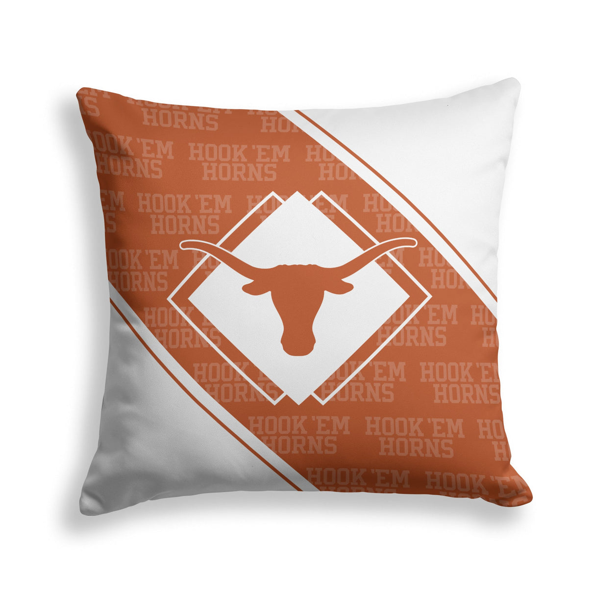 Pixsona Texas Longhorns Boxed Throw Pillow