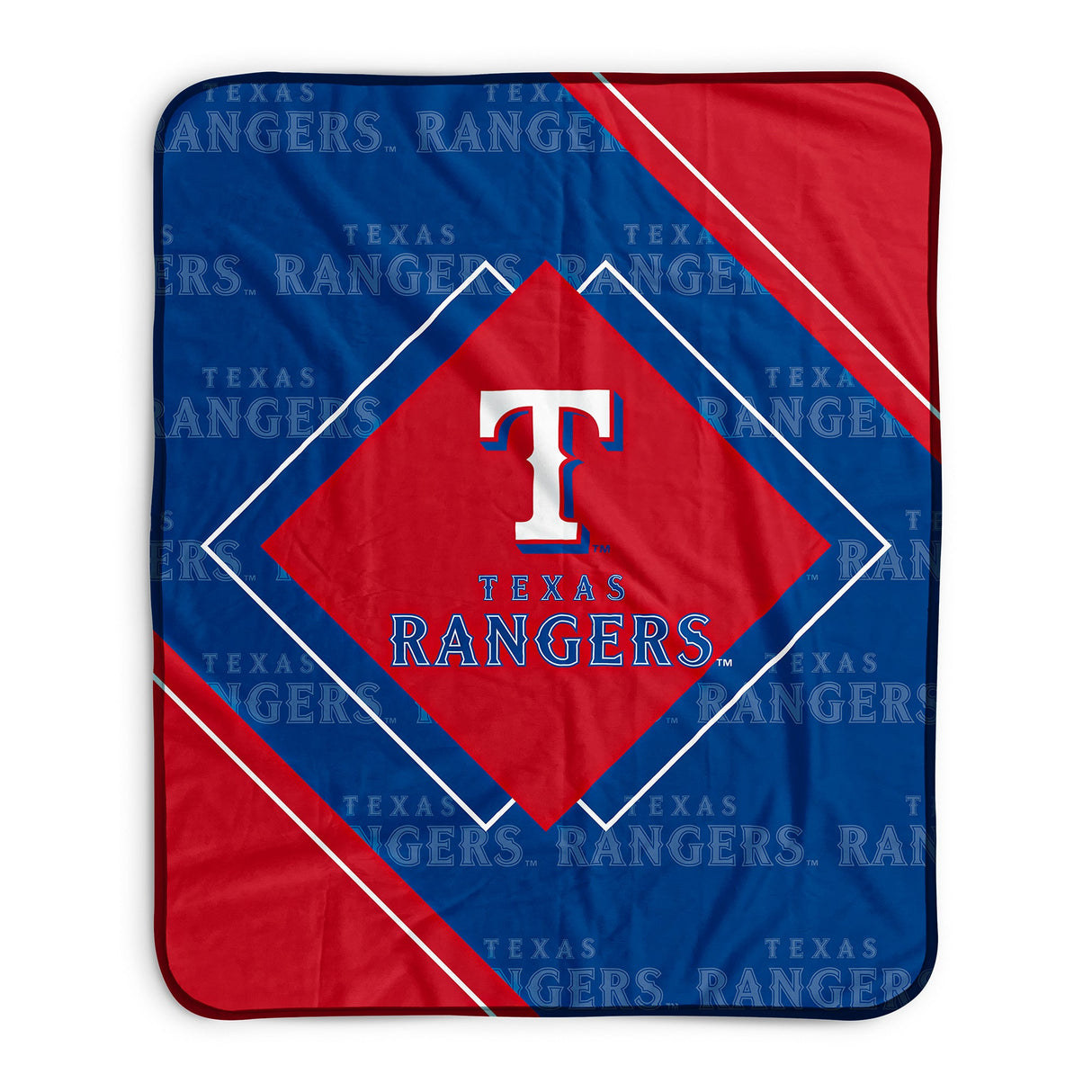 Pixsona Texas Rangers Boxed Pixel Fleece Blanket