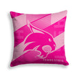 Pixsona Texas State Bobcats Pink Motion Throw Pillow