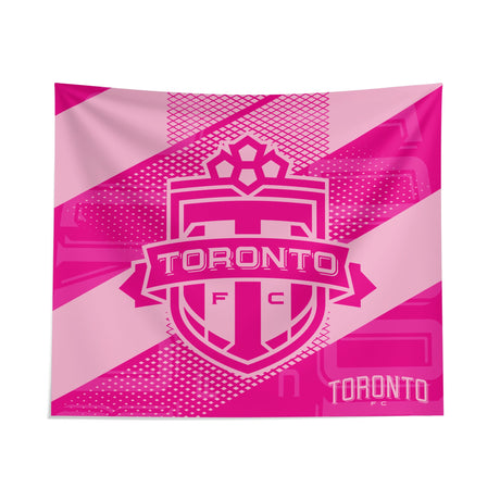 Pixsona Toronto FC Pink Motion Tapestry