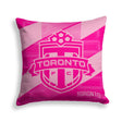 Pixsona Toronto FC Pink Motion Throw Pillow