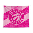 Pixsona Toronto Raptors Pink Motion Tapestry