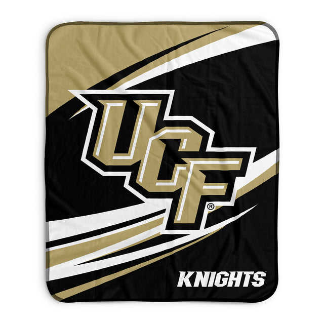 Pixsona UCF Knights Velocity Pixel Fleece Blanket