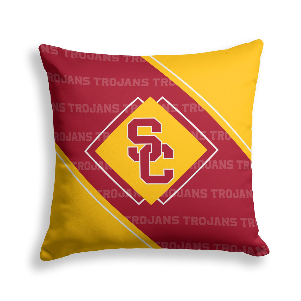 Pixsona USC Trojans Boxed Throw Pillow