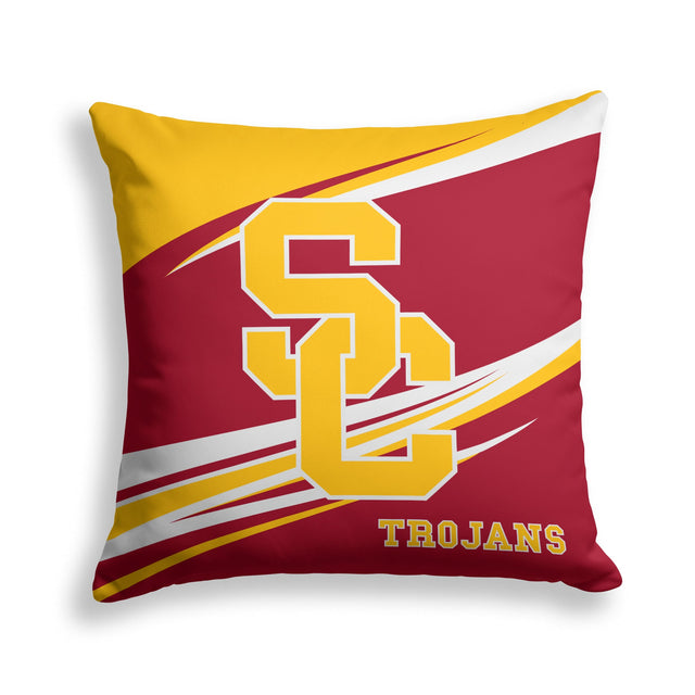 Pixsona USC Trojans Velocity Throw Pillow