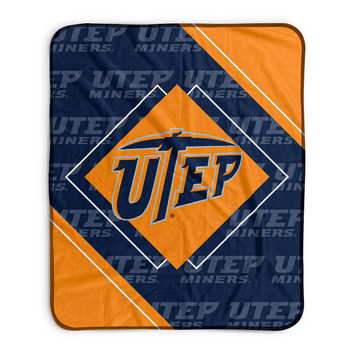 Pixsona UTEP Miners Boxed Pixel Fleece Blanket