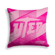 Pixsona UTEP Miners Pink Motion Throw Pillow