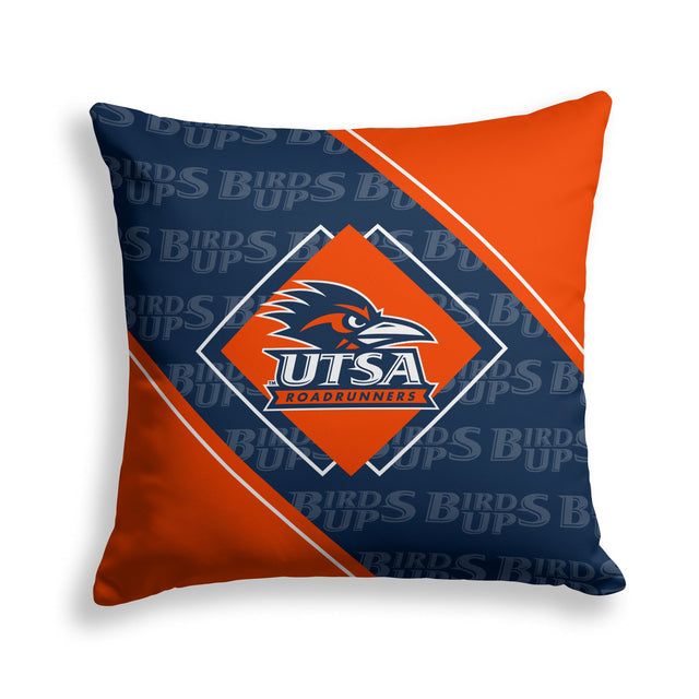 Pixsona UTSA Roadrunners Boxed Throw Pillow