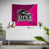 Pixsona UTSA Roadrunners Pink Implosion Tapestry | Personalized | Custom