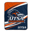 Pixsona UTSA Roadrunners Velocity Pixel Fleece Blanket