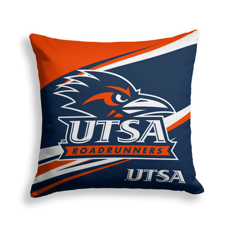 Pixsona UTSA Roadrunners Velocity Throw Pillow