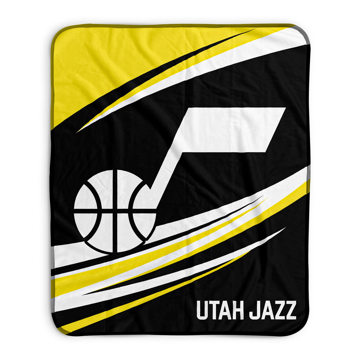 Pixsona Utah Jazz Velocity Pixel Fleece Blanket