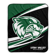 Pixsona Utah Valley Wolverines Velocity Pixel Fleece Blanket