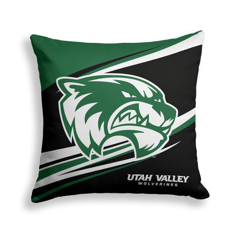 Pixsona Utah Valley Wolverines Velocity Throw Pillow