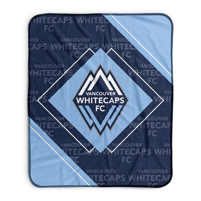 Pixsona Vancouver Whitecaps FC Boxed Pixel Fleece Blanket