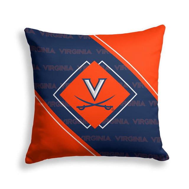 Pixsona Virginia Cavaliers Boxed Throw Pillow