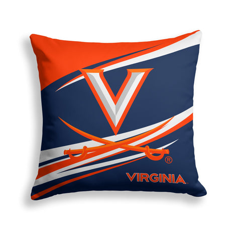 Pixsona Virginia Cavaliers Velocity Throw Pillow