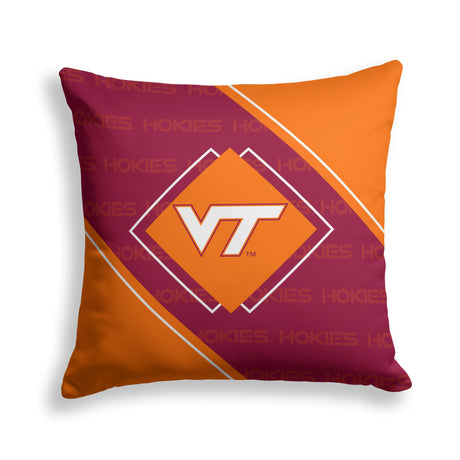 Pixsona Virginia Tech Hokies Boxed Throw Pillow