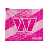 Pixsona Washington Commanders Pink Motion Tapestry