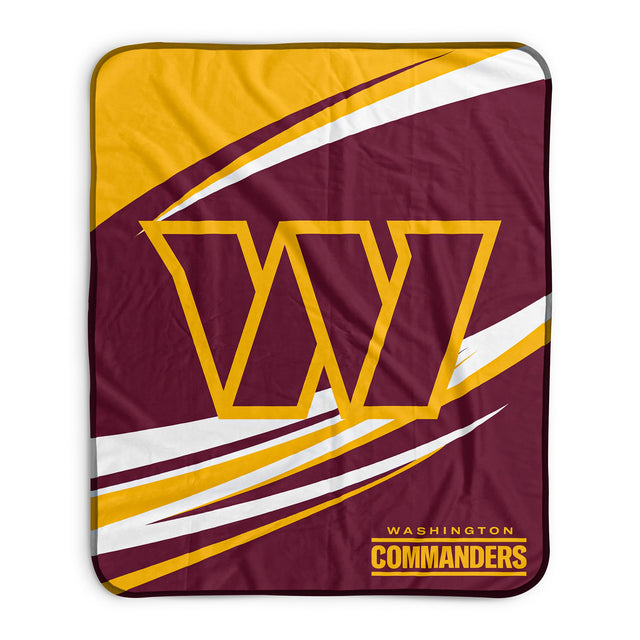 Pixsona Washington Commanders Velocity Pixel Fleece Blanket