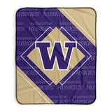 Pixsona Washington Huskies Boxed Pixel Fleece Blanket