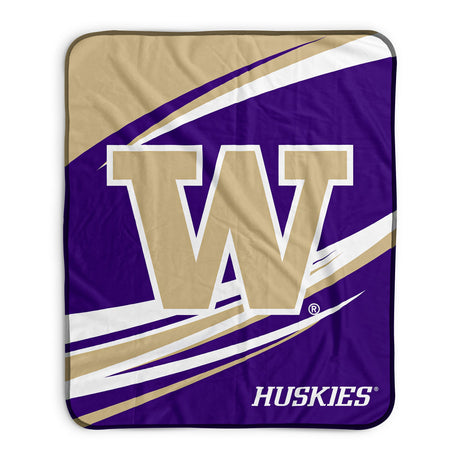 Pixsona Washington Huskies Velocity Pixel Fleece Blanket