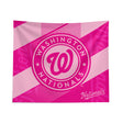 Pixsona Washington Nationals Pink Motion Tapestry