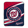 Pixsona Washington Nationals Velocity Pixel Fleece Blanket