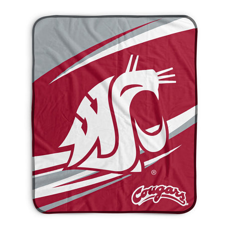 Pixsona Washington State Cougars Velocity Pixel Fleece Blanket