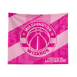 Pixsona Washington Wizards Pink Motion Tapestry