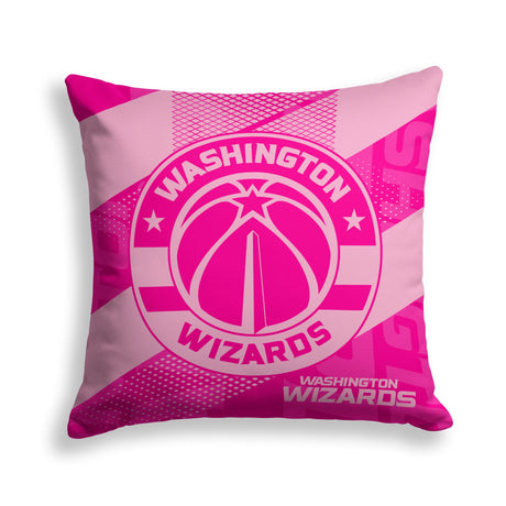 Pixsona Washington Wizards Pink Motion Throw Pillow