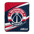 Pixsona Washington Wizards Velocity Pixel Fleece Blanket