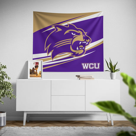 Pixsona Western Carolina Catamounts Velocity Tapestry