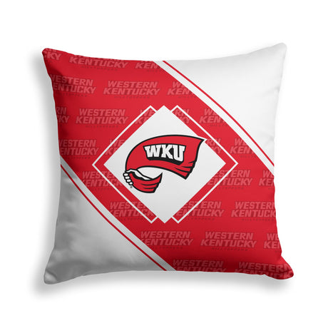 Pixsona Western Kentucky Hilltoppers Boxed Throw Pillow