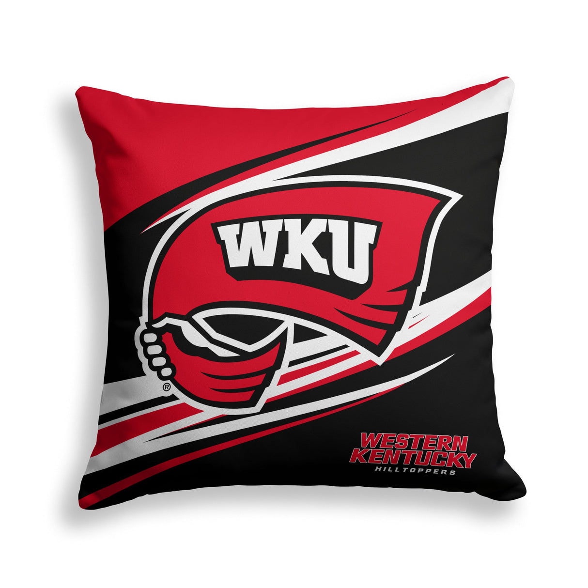 Pixsona Western Kentucky Hilltoppers Velocity Throw Pillow