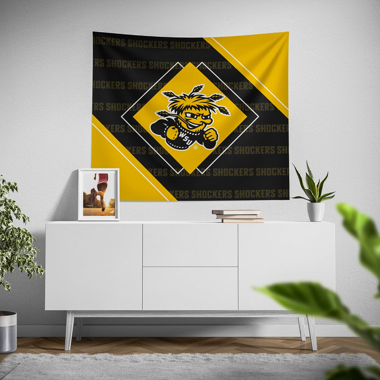 Pixsona Wichita State Shockers Boxed Tapestry