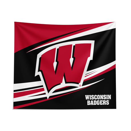 Pixsona Wisconsin Badgers Velocity Tapestry