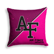 Pixsona Air Force Falcons Pink Implosion Throw Pillow | Personalized | Custom