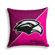 Pixsona Southern Miss Golden Eagles Pink Implosion Throw Pillow | Personalized | Custom