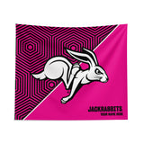 Pixsona South Dakota State Jackrabbits Pink Implosion Tapestry | Personalized | Custom