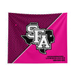 Pixsona Stephen F Austin Lumberjacks Pink Implosion Tapestry | Personalized | Custom