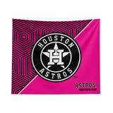 Pixsona Houston Astros Pink Implosion Tapestry | Personalized | Custom