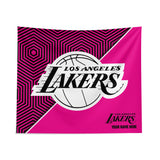 Pixsona Los Angeles Lakers Pink Implosion Tapestry | Personalized | Custom