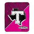 Pixsona Tarleton State Texans Pink Implosion Pixel Fleece Blanket | Personalized | Custom