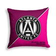 Pixsona Atlanta United FC Pink Implosion Throw Pillow | Personalized | Custom